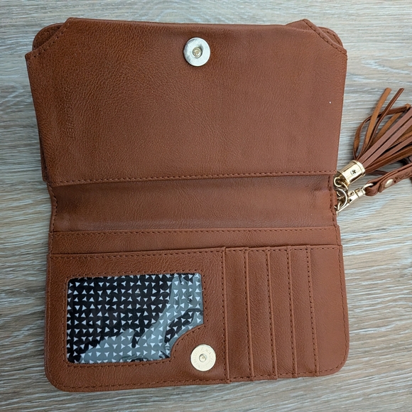 Women's Clutch With Tassel - Picture 3 of 3
